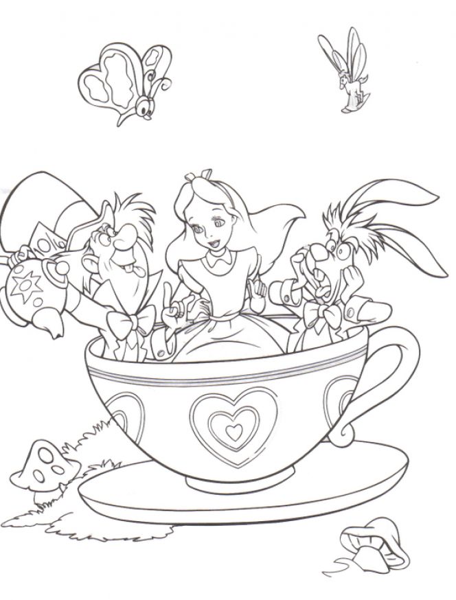 i am a little teapot coloring pages - photo #34