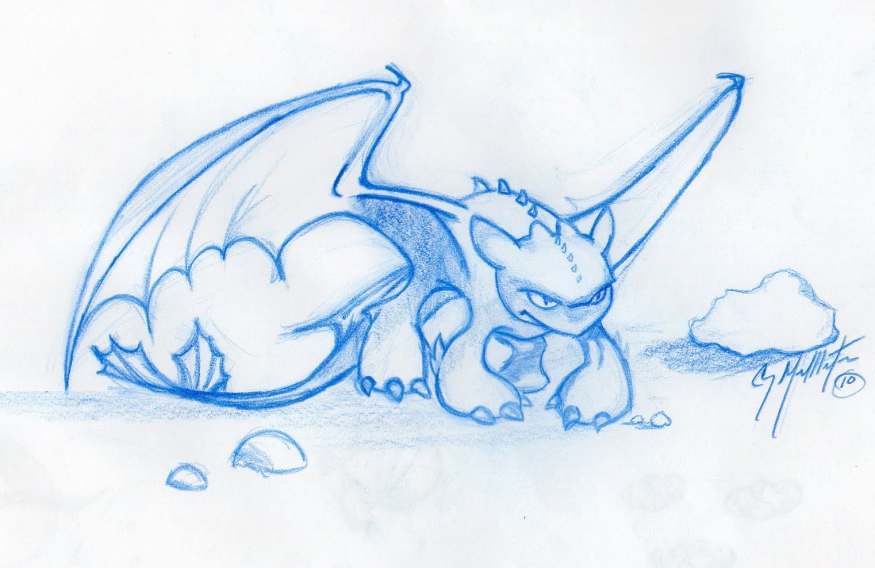 how-to-train-your-dragon-toothless-drawing