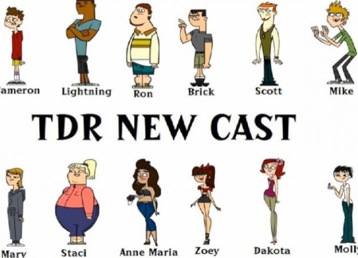 Total Drama Revenge Of The Island Cast 